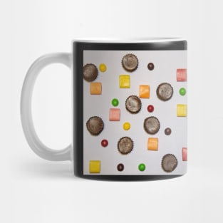 collection of chocolate candies Mug